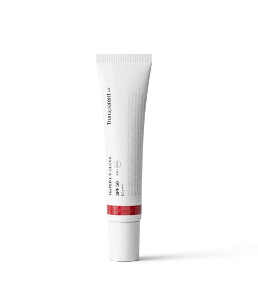 Transparent Lab Tinted lip Gloss SPF 50 CHERRY 15ml Увлажняющий бальзам для губ из SPF 50