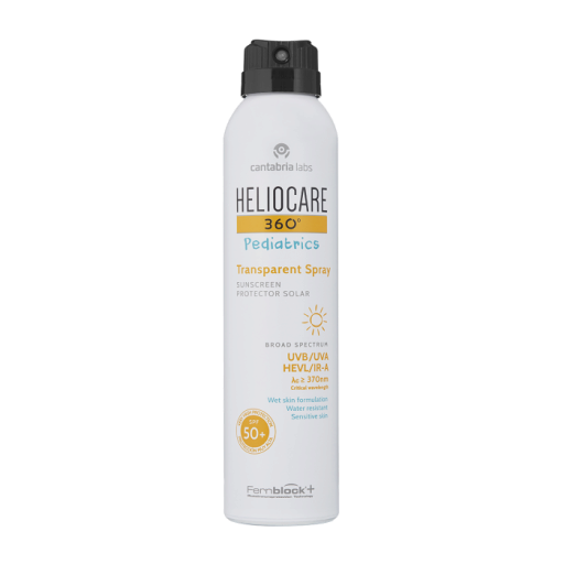 Cantabria Labs Heliocare 360° Pediatrics Transparent Spray SPF 50+ 200 ml Детский солнцезащитный спрей