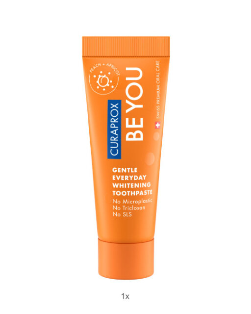 CURAPROX Be you 10ml Зубная отбеливающая паста Персик