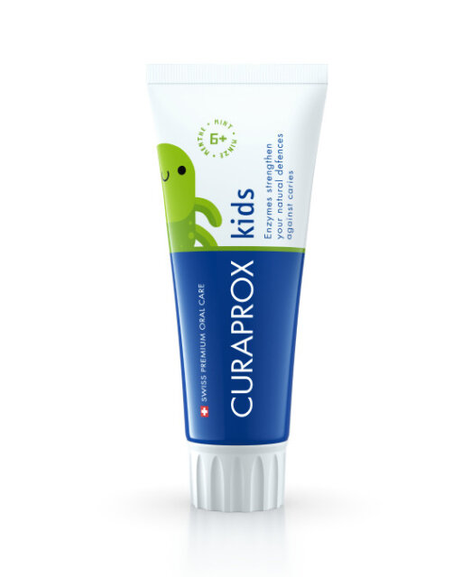 CURAPROX Kids Paste 60ml Дитяча зубна паста з фтором від 6-ти років, смак м`яти
